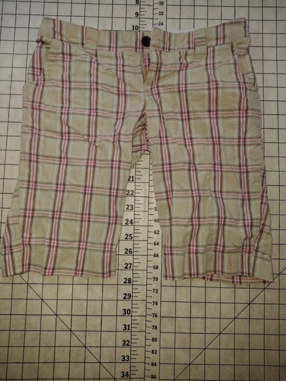 Women's SO Wear It Declare It Plaid Bermuda Shorts
